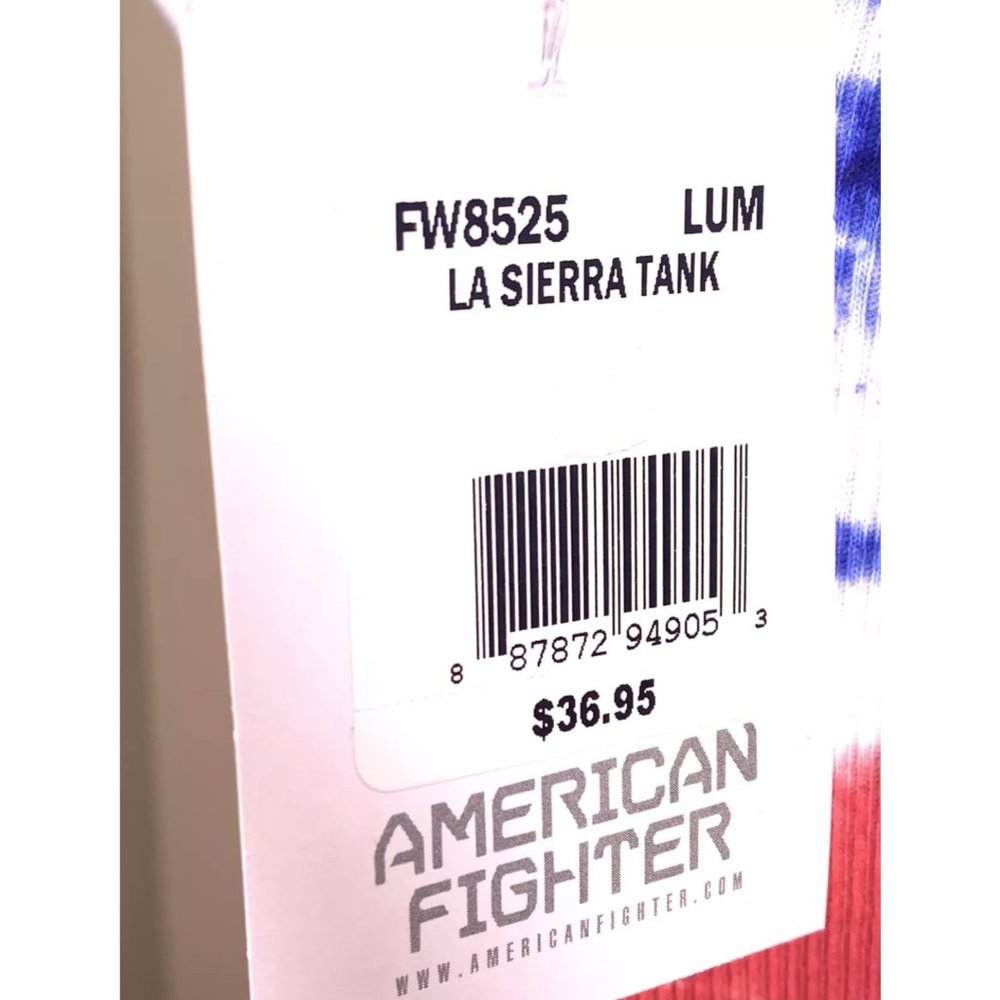 AMERICAN FIGHTER Women's T-Shirt TANK LA SIERRA - Picture 9 of 11